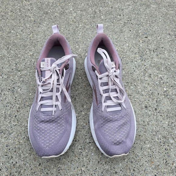 Brooks Revel Lavender Sneakers Women Size 11 - Picture 7 of 12